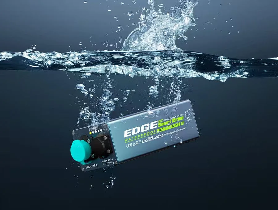 Tedgix K4S Sport dustproof and waterproof battery suitable for use in seawater