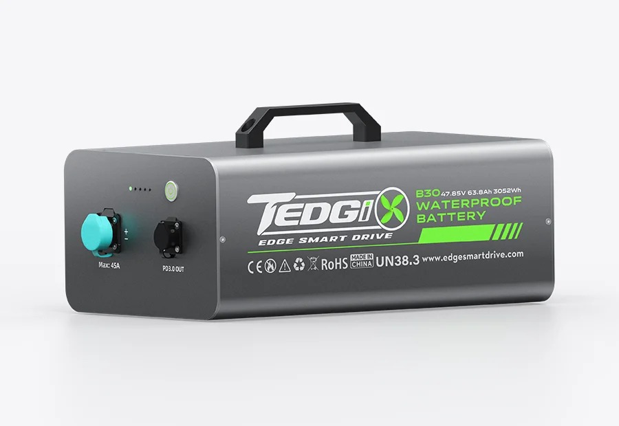 Tedgix K4S Sport B30 waterproof battery
