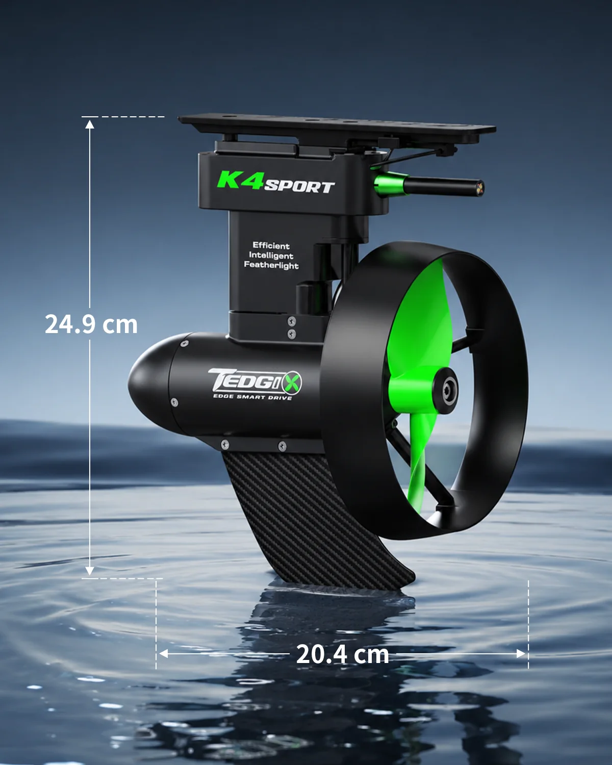 K4S Sport product size and dimensions