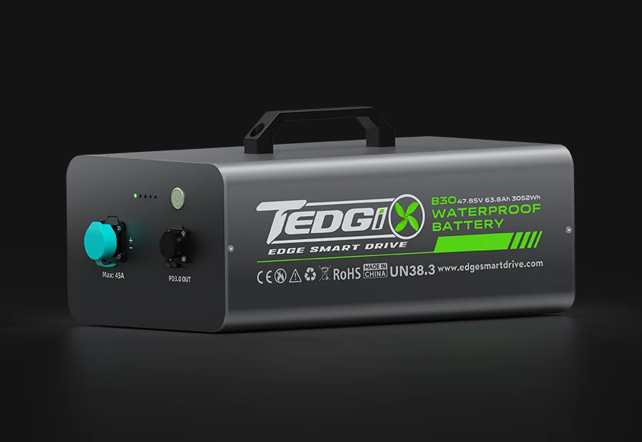 Tedgix K4S Sport B30 waterproof battery