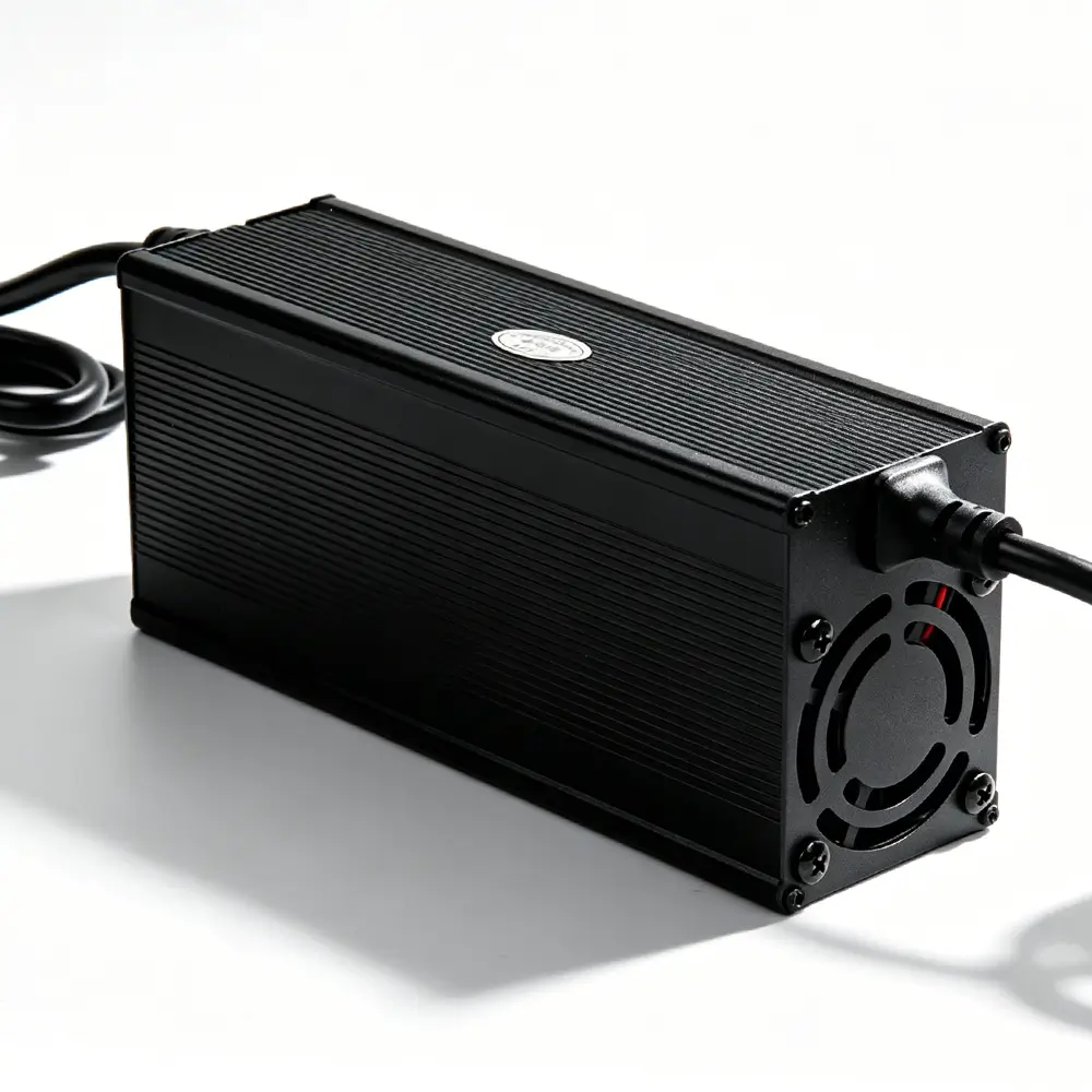 Tedgix K4S Sport 819W charger cooling fan view for B15 B20 and B30 batteries