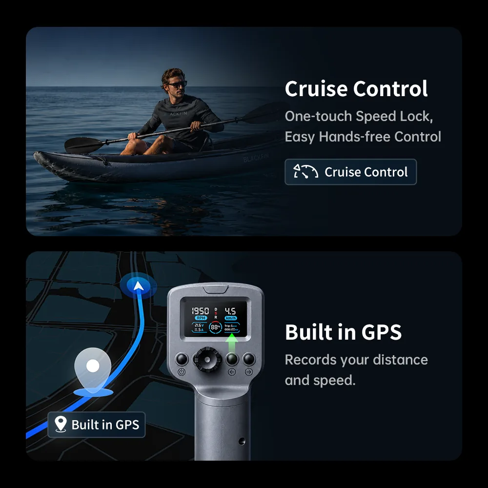 K4 Cruise cruise control and built in GPS features