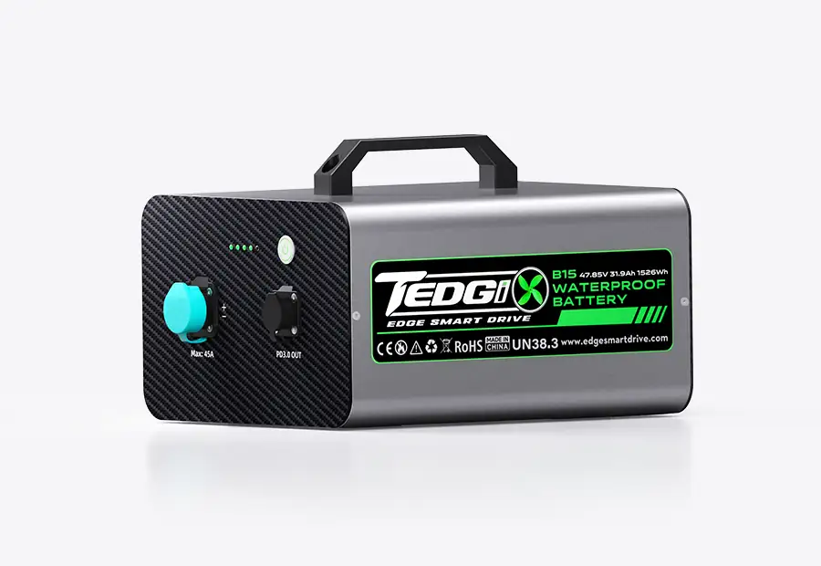 Tedgix K4S Sport B15 waterproof battery