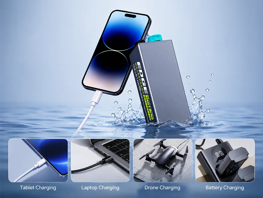 Tedgix K4S Sport waterproof battery high-capacity power bank