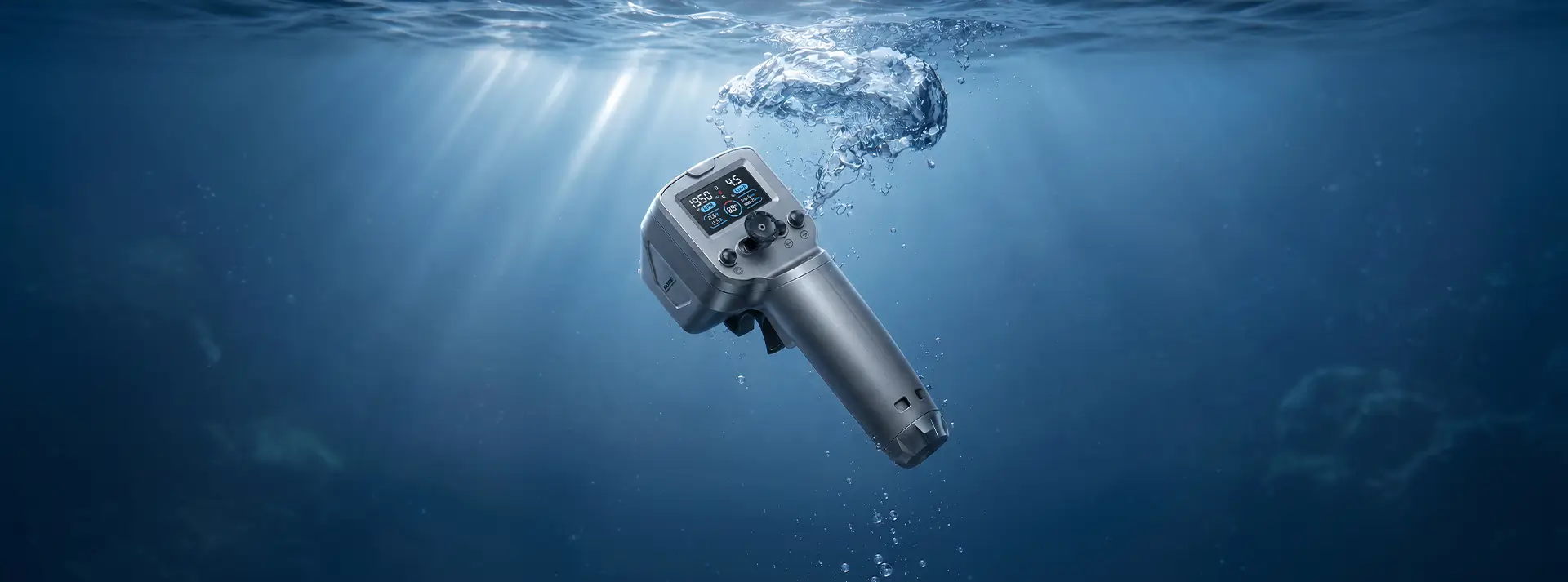 Tedgix K4 Series waterproof remote control for K4C and K4S electric kayak propulsion systems