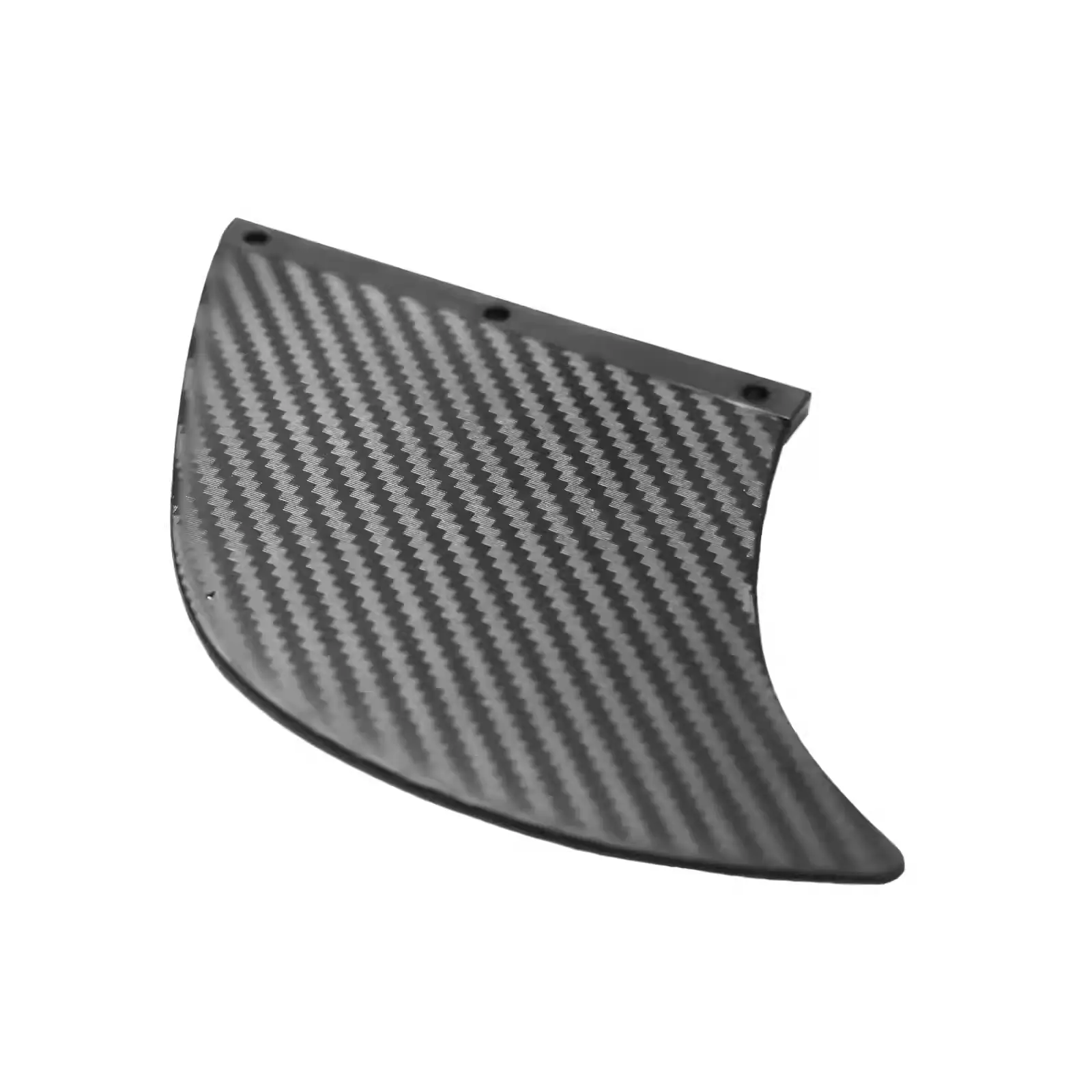 Black replacement slide-in tracking fin designed for the TEDGIX K4 mounting system, improving stability for SUPs and kayaks.