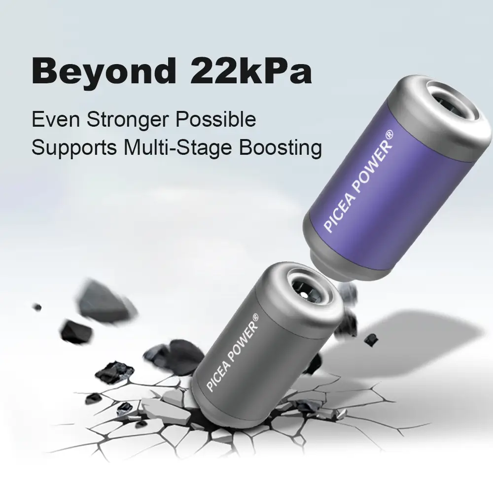 Visual demonstration of TEDGIX TurboBean modular pressure boosting technology, connecting two pumps to exceed 22kPa pressure output.