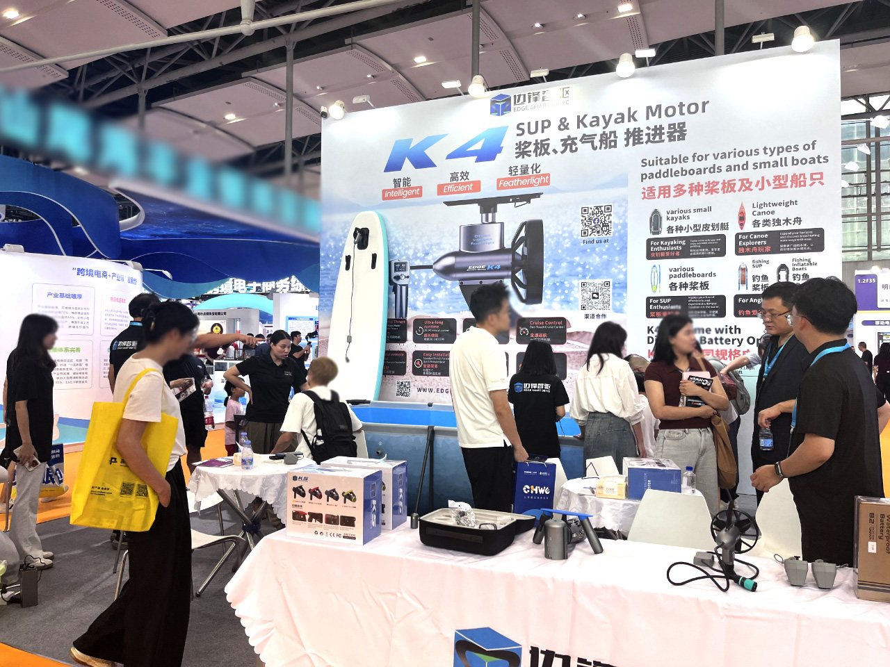 EDGE K4 Motor Makes a Stunning Debut at 2025 China (Guangzhou) Cross-Border E-Commerce Fair