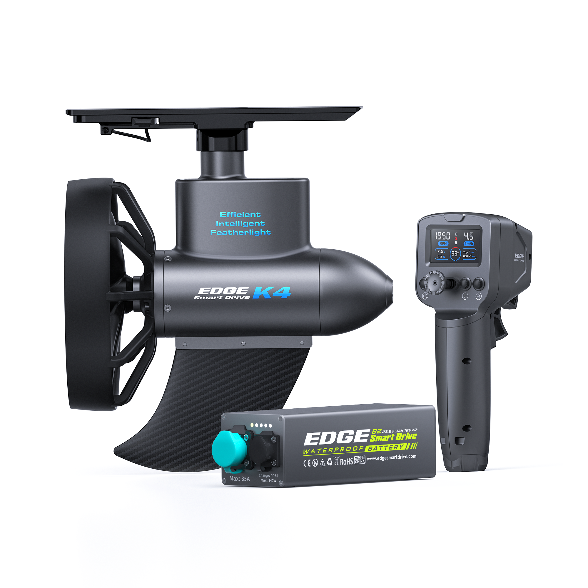 EDGE K4 SUP & Kayak Motor Set